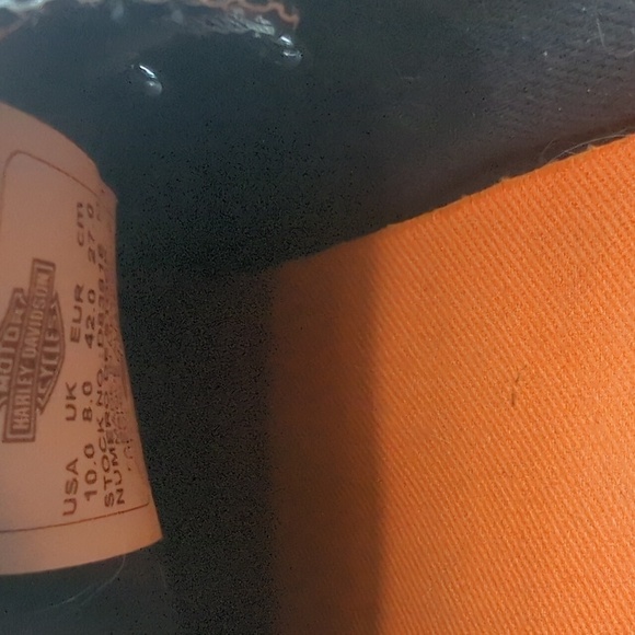 Hardley Davidson Shoes Mens Size 10 - Picture 6 of 7